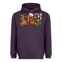 Plum Fall LPN Licensed Practical Nurse Heavyweight Hoodie - LillyAllenDesigns