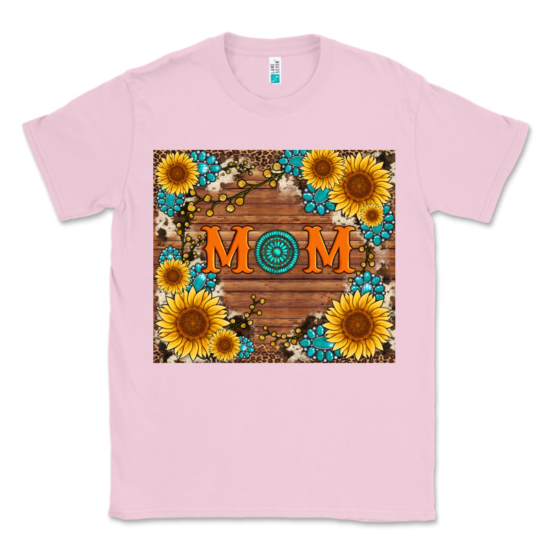 Sunflower Gemstone And Mom With Cowhide Classic Tee by Artiststas | Teevron