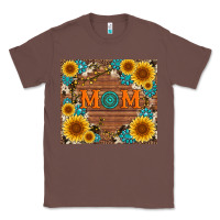 Chestnut sunflower gemstone and mom with cowhide Classic Tee - Artiststas