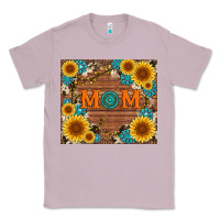 Lilac sunflower gemstone and mom with cowhide Classic Tee - Artiststas