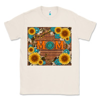 Natural sunflower gemstone and mom with cowhide Classic Tee - Artiststas