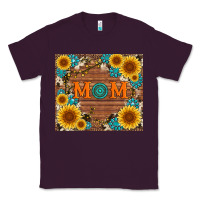 Plum sunflower gemstone and mom with cowhide Classic Tee - Artiststas