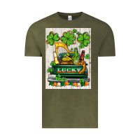Vintage Olive lucky truck Vintage Tee - AdoDesignShop
