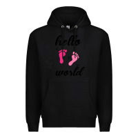 Black Hello world Premium Hoodie - Bettercallsaul