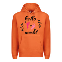 Carrot Hello world Premium Hoodie - Bettercallsaul