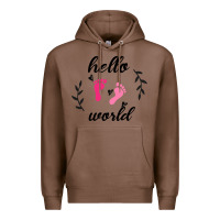 Chestnut Hello world Premium Hoodie - Bettercallsaul