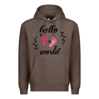 Coffee Hello world Premium Hoodie - Bettercallsaul