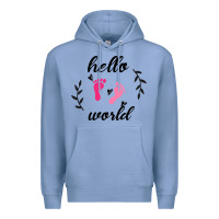Hello World Premium Hoodie | Teevron
