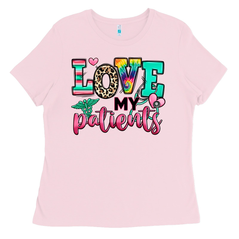 Love My Patients Nurse Ladies Tee by RanaPortraitStore | Teevron