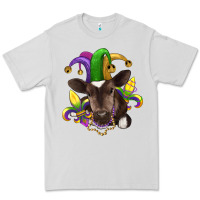 Dove Grey mardi gras baby cow Premium Tee - RanaPortraitStore