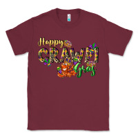 Burgundy Happy crawdi Gras Classic Tee - LillyAllenDesigns