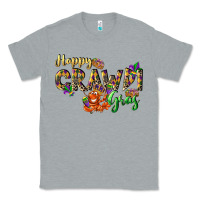 Heather Grey Happy crawdi Gras Classic Tee - LillyAllenDesigns