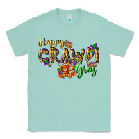 Seafoam Happy crawdi Gras Classic Tee - LillyAllenDesigns