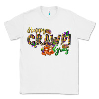 White Happy crawdi Gras Classic Tee - LillyAllenDesigns
