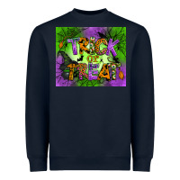 Navy trick or treat mouse pad Heavyweight Sweatshirt - BundleAndBundleShop
