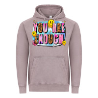 Vintage Zinc you are enough Vintage Hoodie - JahusDesignShop