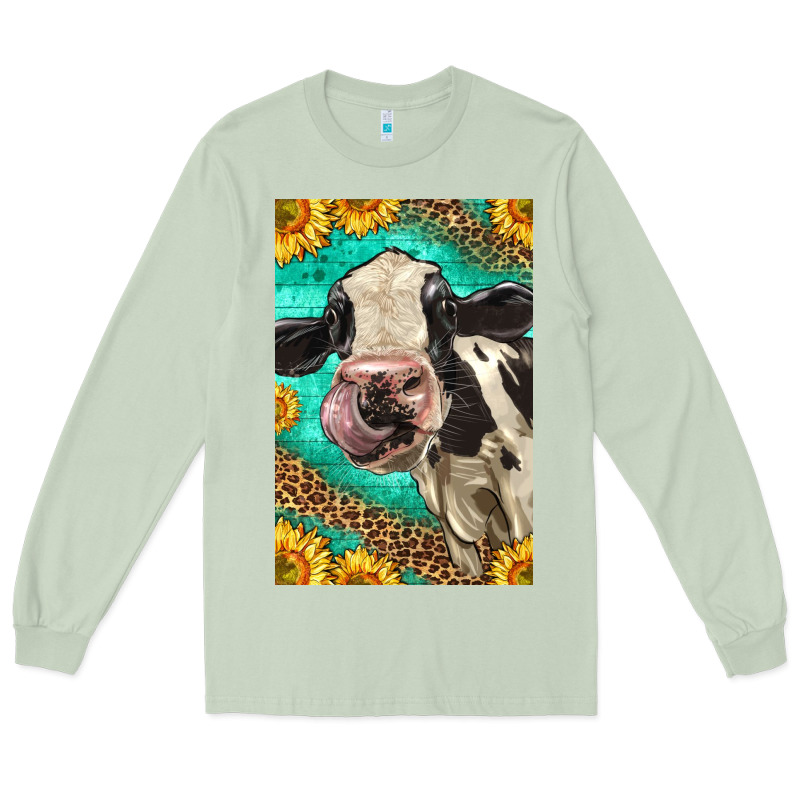 Western Holstein Cow Long Sleeve Tee by LillyAllenDesigns | Teevron