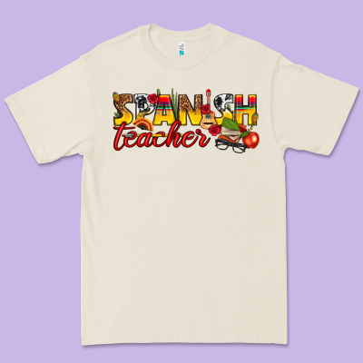 Spanish Teacher Premium Tee Designed By Texasbilliewilder