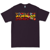 Plum spanish teacher Premium Tee - texasbilliewilder