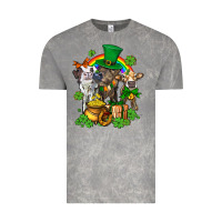 Cloud Rock little cows and st patricks party Vintage Tee - AdoDesignShop