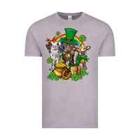 Vintage Zinc little cows and st patricks party Vintage Tee - AdoDesignShop