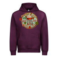 Mauve Wine pumpkin spice and livin my best life Urban Hoodie - CowGirlArtShop