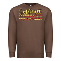 Chestnut softball game day Premium Sweatshirt - Artiststas
