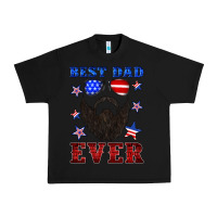 Black best dad ever american flag Urban Heavy Tee - Artiststas