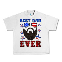 Lunar Rock best dad ever american flag Urban Heavy Tee - Artiststas