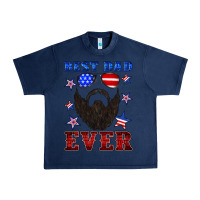 Navy best dad ever american flag Urban Heavy Tee - Artiststas