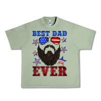 Oil Green best dad ever american flag Urban Heavy Tee - Artiststas