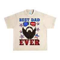 Sandshell best dad ever american flag Urban Heavy Tee - Artiststas