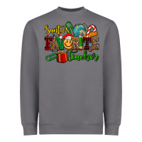 Storm santa's favorite teacher Heavyweight Sweatshirt - AdoDesignShop