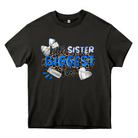 Asphalt little sister biggest fan volleyball Heavy Core Tee - Zillion Design Studio