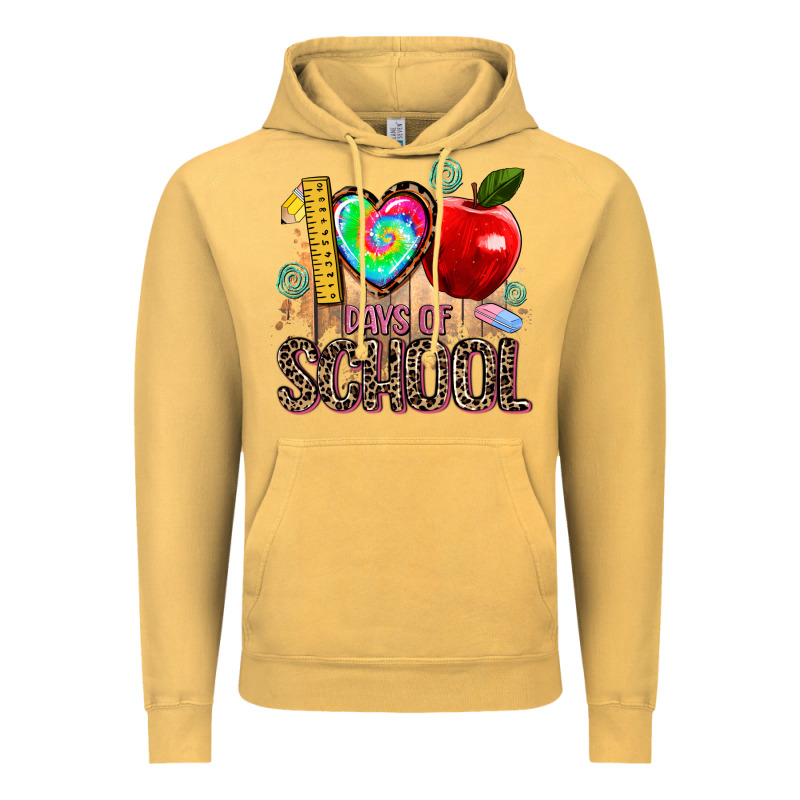100 Days Of School Vintage Hoodie by AdoDesignShop | Teevron