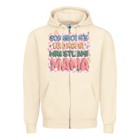 Sandshell somebody's loud mouth wrestling mama Zipper Hoodie - MaliasSmallBusiness