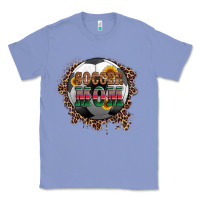 Colony Blue soccer mom with serape and leopard Classic Tee - Artiststas