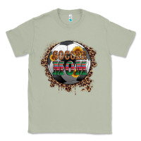 Matcha soccer mom with serape and leopard Classic Tee - Artiststas