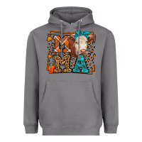 Storm Western Fall Cow Mama Heavyweight Hoodie - LillyAllenDesigns