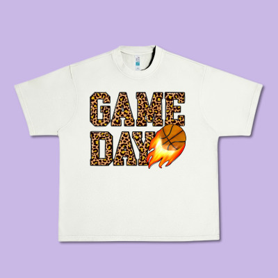 Game Day Basketball Urban Heavy Tee Designed By Jahusdesignshop