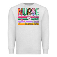 Oatmeal Heather nurse Premium Sweatshirt - Artiststas