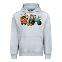 Heather Grey thanksgiving tractor Urban Hoodie - CowGirlArtShop