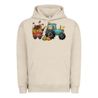 Pigment French Oak thanksgiving tractor Urban Hoodie - CowGirlArtShop