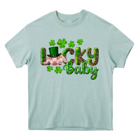 Arona Lucky Baby With Pig Heavy Core Tee - RanaPortraitStore