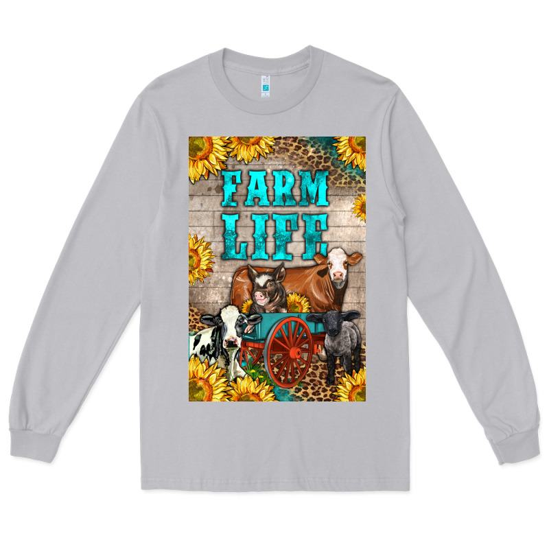Western Farm Life Long Sleeve Tee by LillyAllenDesigns | Teevron