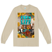 Mushroom Western Farm Life Long Sleeve Tee - LillyAllenDesigns