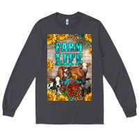 Smoke Western Farm Life Long Sleeve Tee - LillyAllenDesigns