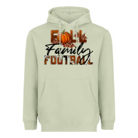 Matcha Fall Family Football Heavyweight Hoodie - LillyAllenDesigns