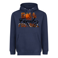 Navy Fall Family Football Heavyweight Hoodie - LillyAllenDesigns
