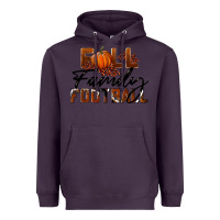 Plum Fall Family Football Heavyweight Hoodie - LillyAllenDesigns